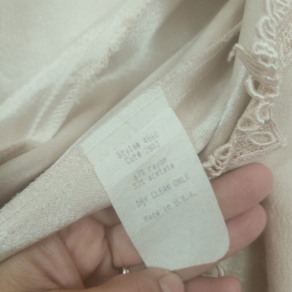 vintage Cachet by Bari Protas women's jacket with lace at the edge size 11/12 - Picture 14 of 14